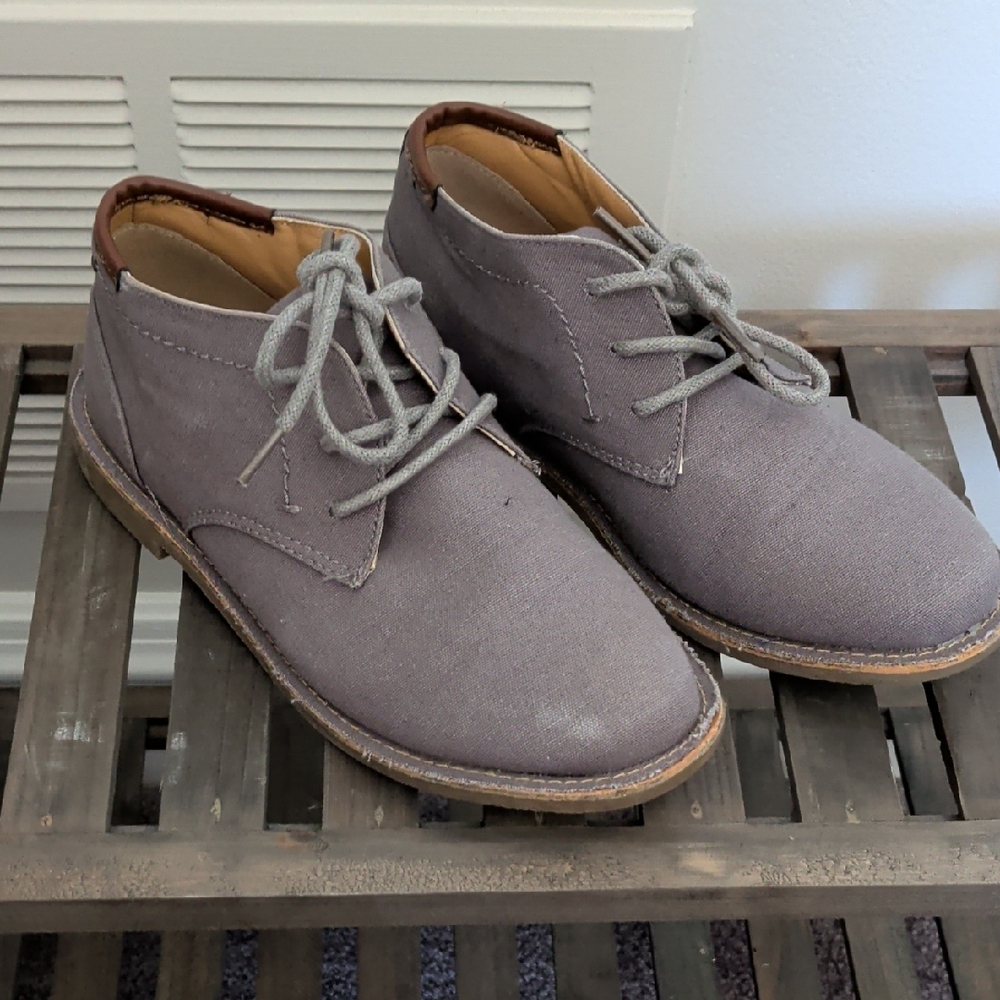 Kenneth Cole Gray Boys Dress Shoes